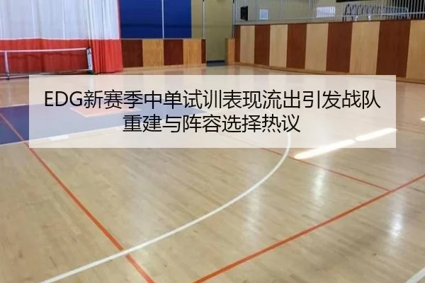 EDG新赛季中单试训表现流出引发战队重建与阵容选择热议